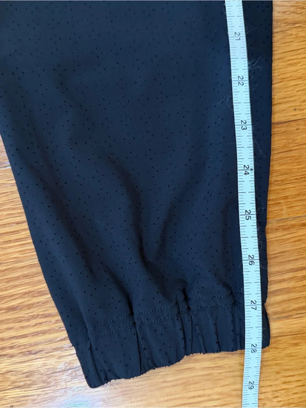 Lululemon Adapted State Perforated High-Rise Jogger Black - Size 4